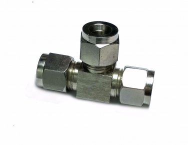3/8 Stainless Steel Compression fitting Tee