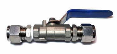 3/8 Stainless Steel compression shut off valve