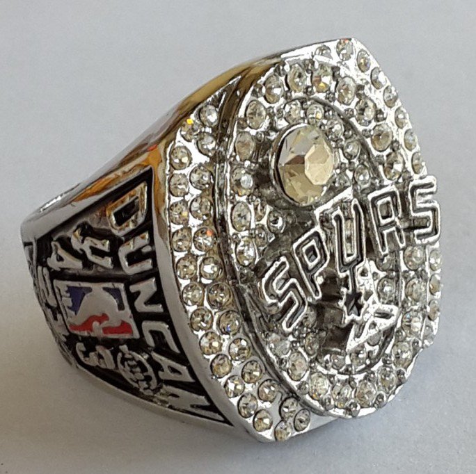 2005 San Antonio Spurs Basketball Championship ring replica size 10 US