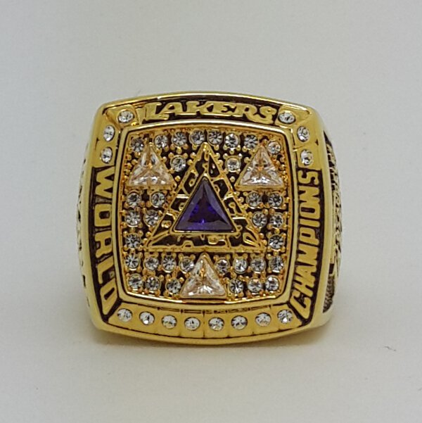 2002 Los Angeles Lakers ring Basketball Championship ring ...