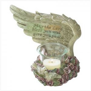 ANGEL`S BLESSING CANDLEHOLDER