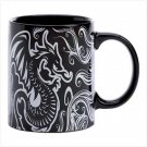 TATTOO DRAGON MUG  set of 4