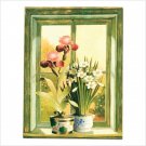 FLORAL POTTED PLANTS PRINT