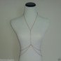 SEXY New Gold 2 Layer Bodychain Body Chain Jewelry Harness Summer Swim Bikini