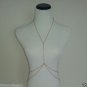 SEXY New Gold 2 Layer Bodychain Body Chain Jewelry Harness Summer Swim Bikini