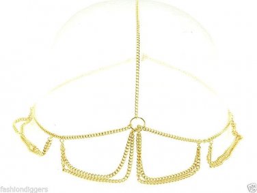 FRINGE Headpiece Gypsy Summer 2013 Wedding Head Chain Hair Jewelry Coachella