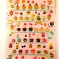 Funny Sticker World Sweet Cooking Kawaii Gel Puffy Cute Sticker Sheet