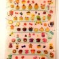 Funny Sticker World Sweet Cooking Kawaii Gel Puffy Cute Sticker Sheet
