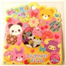 Mind Wave Japan Scented Doughnuts Parade Kawaii Sticker Flake Sack