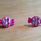 Cute Stud Candy Earrings~ Rainbow Sparkles