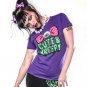 Kreepsville Cute and Kreepy Purple Tee Psychobilly Punk Goth Creepy Shirt