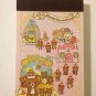 San-X Rilakkuma Wonderland Pink 10th Anniversary Kawaii Mini Memo Pad