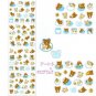 San-X Rilakkuma Blue Sky Micro Stickers~ SUPER KAWAII!