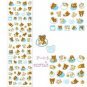 San-X Rilakkuma Blue Sky Micro Stickers~ SUPER KAWAII!