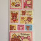 San-X Rilakkuma Cute Puffy 3D Sticker- Sweet Time KAWAII