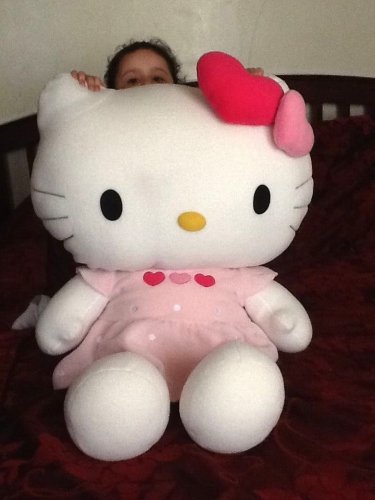 Sanrio Hello Kitty Pink 3 Feet Tall! Jumbo Plush Ultra Rare Soft 35" Kawaii