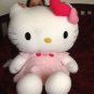 Sanrio Hello Kitty Pink 3 Feet Tall! Jumbo Plush Ultra Rare Soft 35" Kawaii
