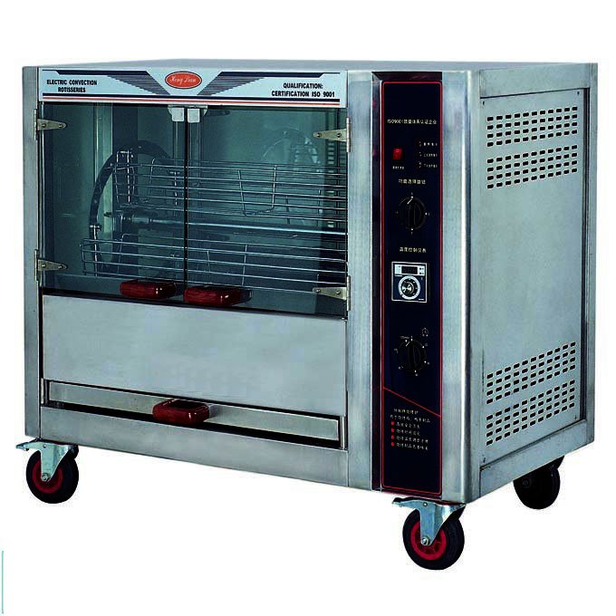 Commercial Chicken Rotisserie High Production 25pcs per 30 Min S/S
