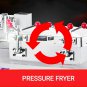 Pressure Fryer 40 quarts - Commercial Restaurant Equipment - LP Gas Pressure Fryer