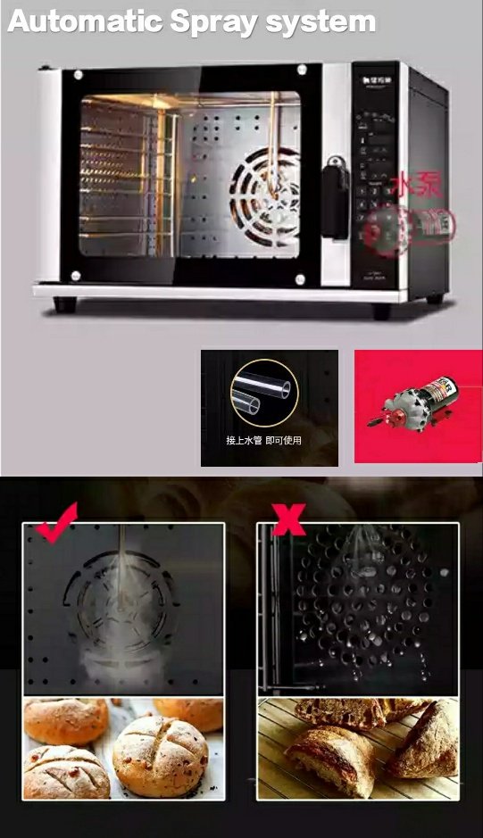 Commercial Convection Oven, 8 Trays CONVECTION OVEN