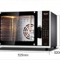 Commercial Convection Oven, 8 Trays CONVECTION OVEN