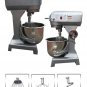 Dough Mixer - 55 lb. Spiral Dough Mixer with 30 Qt Quart Bowl Commercial Bakery Pizza Dough Mixer