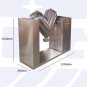 powder mixer machine - powder blender - dry powder mixer Model V-50