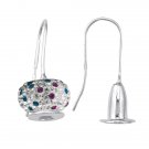 Personality bead charm jewelry collection small dangle earrings