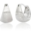 Stardust small hoop earrings in Sterling Silver