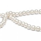 AAA Quality Round 6.5-7mm White Pearl Strand Necklace