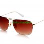 OREKA 3461 Unisex Stylish Half-rim Sunglasses