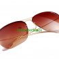 OREKA 3461 Unisex Stylish Half-rim Sunglasses