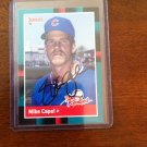 Mike Capel Signed 88 Donruss RC