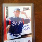 Robbie Ross signed 09 TriStar Projections