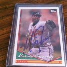 Marvin Freeman signed 1994 Topps