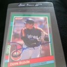 Dave Rohde Signed 1991 Donruss