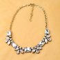 2014 New Blue Clear Choker Necklace Bib Necklace Fashion Necklace