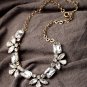 2014 New Blue Clear Choker Necklace Bib Necklace Fashion Necklace
