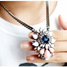 Rainbow Colorful Necklace Free Shipping world Choker Necklace xl00462