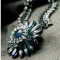 Super Beautiful Crystal Flower Choker Necklace Design Necklace Women Necklace Party Necklace xl00765