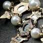 Statement Pearl Choker Necklace Bib Necklace