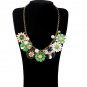 Colorful Flower Choker Necklace Bib Necklace Free Shipping Worldwide