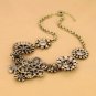 Vintage Clear Flower Choker Necklace Design Necklace Fashion Necklace xl00511
