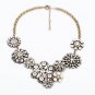 Vintage Clear Flower Choker Necklace Design Necklace Fashion Necklace xl00511