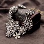 Vintage Clear Flower Choker Necklace Design Necklace Fashion Necklace xl00511