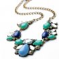 New Arrival Green Color Choker Necklace Free Shipping xl00768