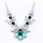 Light Blue Choker Necklace Party Necklace Outfit Necklace Accessories xl00576