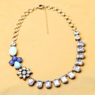 Fresh Clear Flower Necklace Free Shipping xl00631