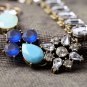 Fresh Clear Flower Necklace Free Shipping xl00631