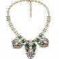 Vintage Gorgeous Flower Necklace xl00680